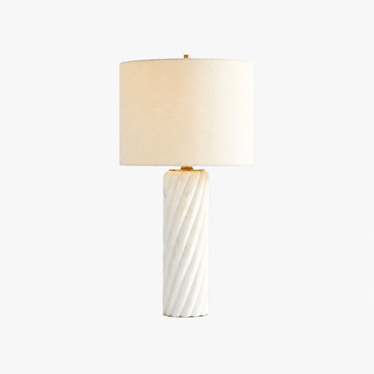Albi Sculpture Marble Table Lamp – Minimalist metal design suitable for bedroom or living room