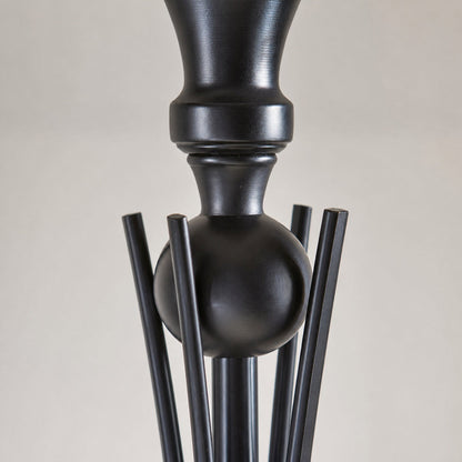 TF Astoria Stehlampe im Tiffany-Stil – Lampenschirm aus strukturiertem Glas für stimmungsvolles Wohn- und Büroambiente
