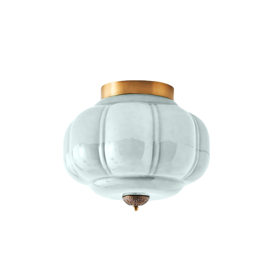 Eloise Deckenleuchte Milchglas - Unterputzmontage Deckenlampe Vintage