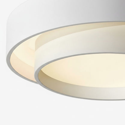 Duomel Round LED Ceiling Fixture - Minimalist Ceiling Lamp for Dining Room N26
