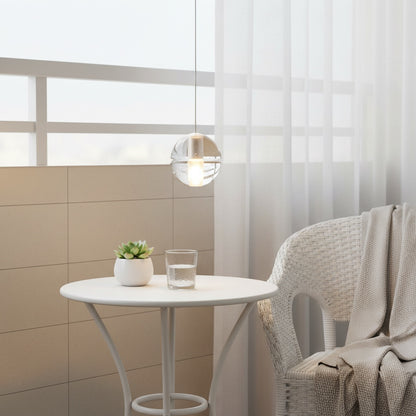 Lorivo Decorative Crystal Sphere Pendant Light Starry Visual for Lounge Areas