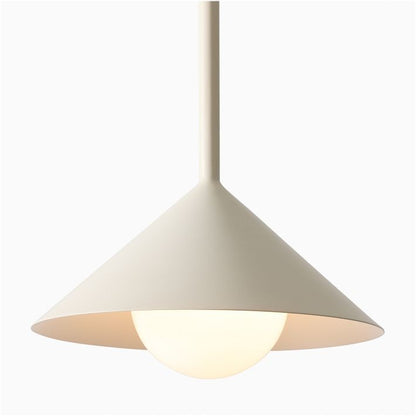 Brivana Adjustable Pendant – Mid-Century Cone Light for Kitchen & Dining