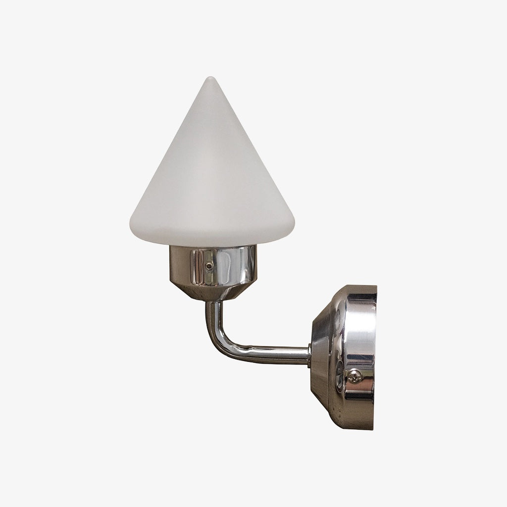 Metal And Glass Wall Sconce