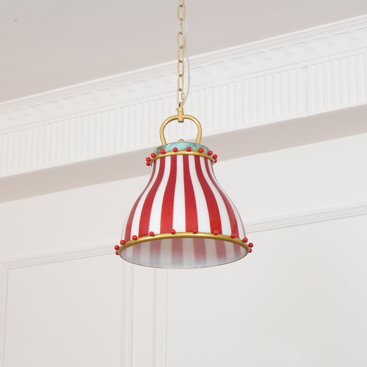 Dekoration Retro Glas Zirkus Pendelleuchte