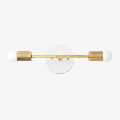 Mobilux Line Minimalist Vanity Light Fixture - Mid Century Bathroom Sconce