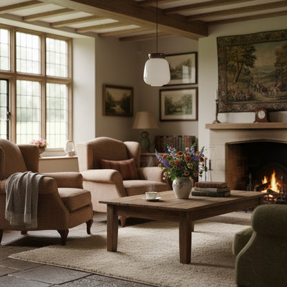 Fiesta Sculptural Bowl Pendant Lamp Nordic Style for Dining Table