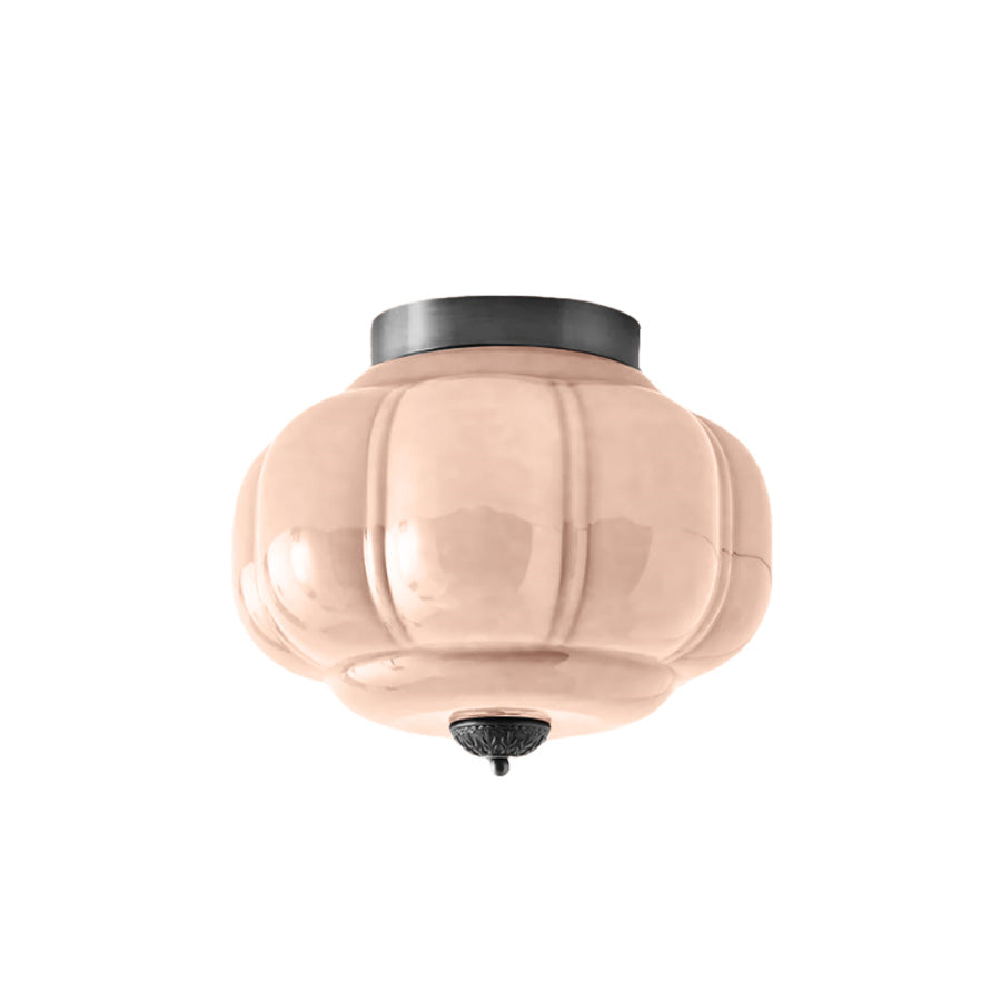 Eloise Deckenleuchte Milchglas - Unterputzmontage Deckenlampe Vintage