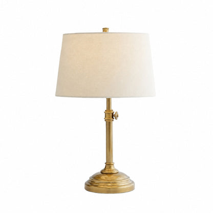 Nera USB Table Lamp – Adjustable Height Sleek Metal Modern Lamp for Office and Living Room