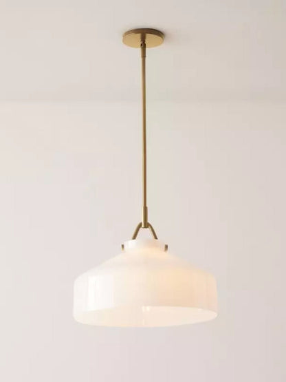 Skandinavisch Metallstange Glockenform Pendelleuchte