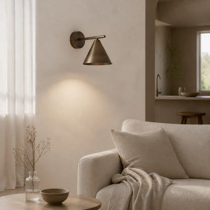 Oricone Moderne Wandleuchte mit verstellbarem Arm – Minimalistisches Metalldesign für Wohnräume