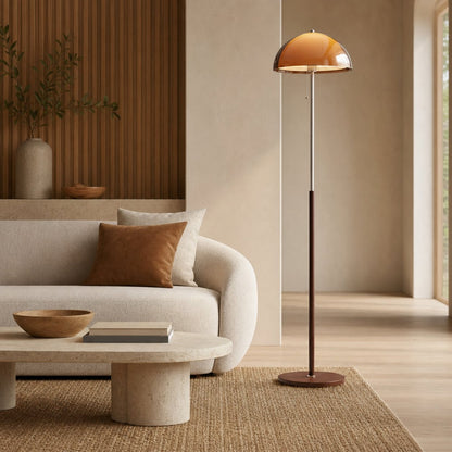 Afterglow Modern Statement Floor Lamp – Clean Line Standing Light for Bedroom Setting