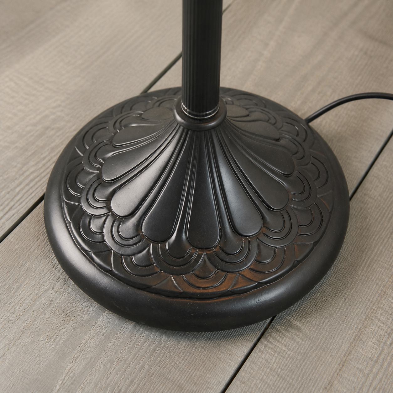 TF Dragonfly Motif Floor Lamp – Vintage Stained-Glass for Living Rooms
