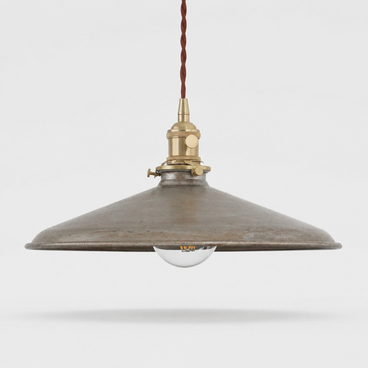 Hand-Rusted Nordic Farmhouse Pendant Light Fixture