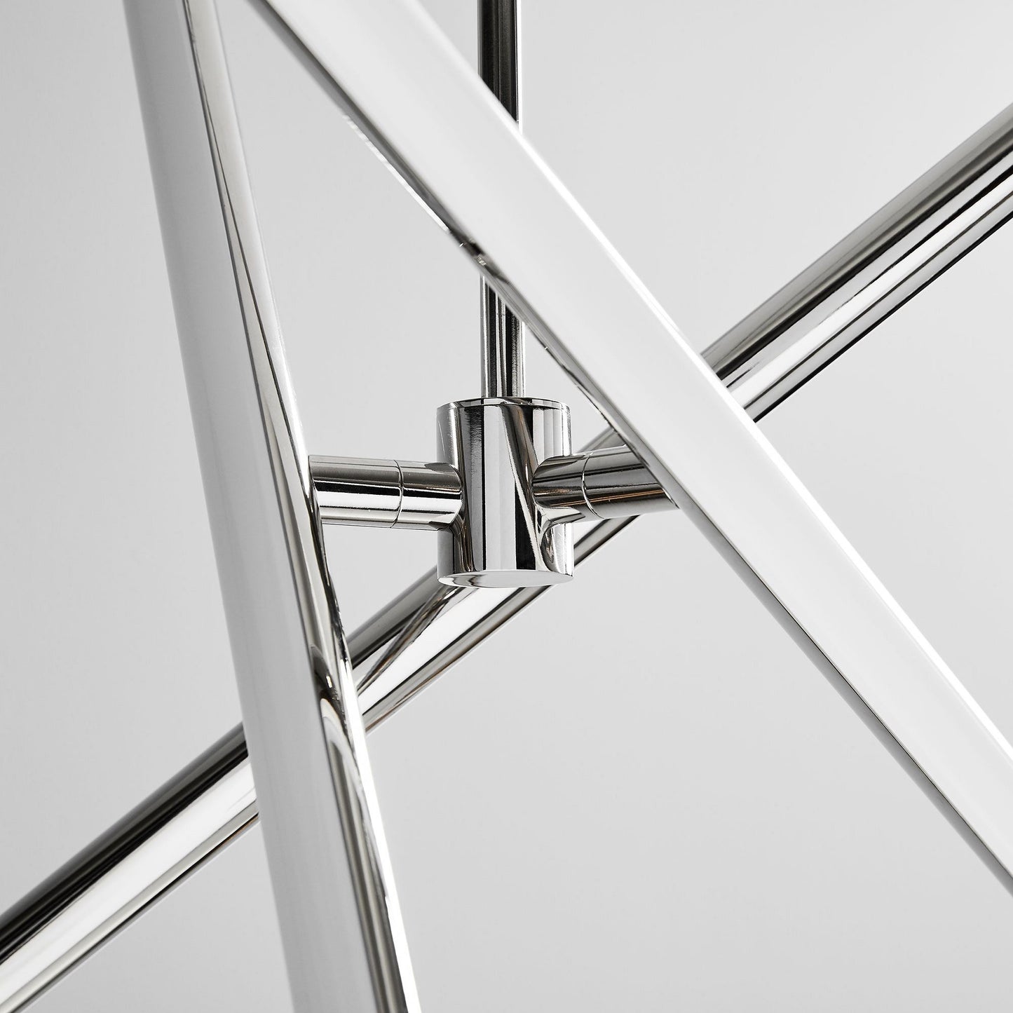 Voro Adjustable Light Rods Semi-Flush Ceiling Light – Modern LED Chandelier for Living Rooms or Bedrooms