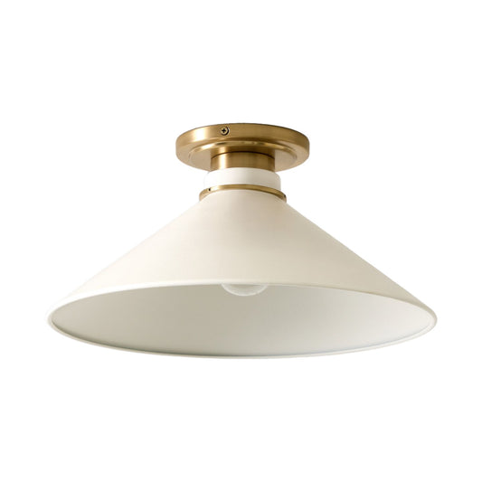 Aurenza Timeless Flush Mount Light - Farmhouse Design with Simple Elegant Charm