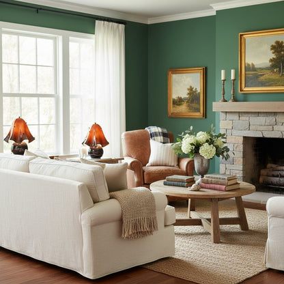 Bellina Elegant Glass Table Lamp – Sleek Design for Bedside or Desk