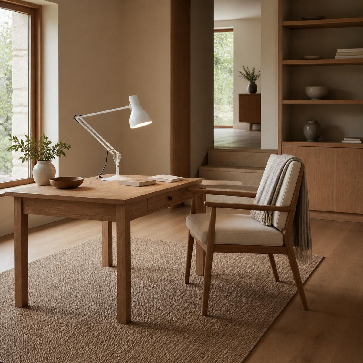 Modryx Modern Adjustable Desk Lamp – Timeless Task Light for Home Office