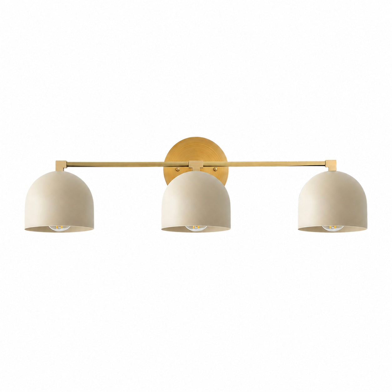 Metio Dome Mid-Century Deep Ball Vanity Lamp - Brass Wall Sconce（副本）
