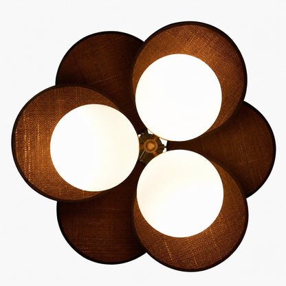 Orrise Artistic Layered Petal Pendant Light - Natural Inspired Lamp for Entryway and Bedroom