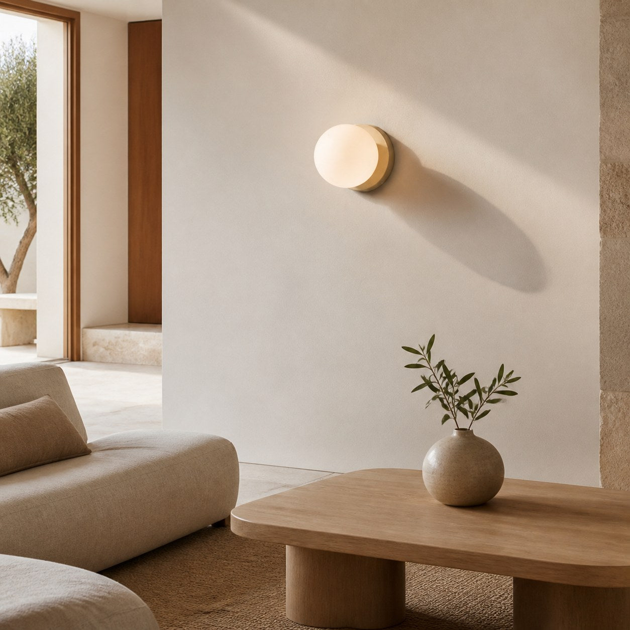 Nuevola Soft Sculptural Wall Light – Minimal Decorative Wall Lamp for Modern Indoor Spaces