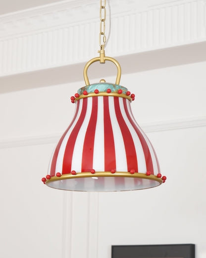 Dekoration Retro Glas Zirkus Pendelleuchte