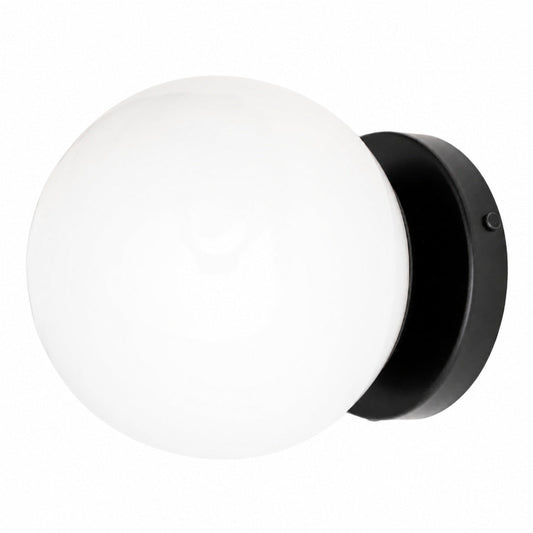 Glorica Glaskugel-Wandleuchte – Mehrfarbiges modernes minimalistisches Licht
