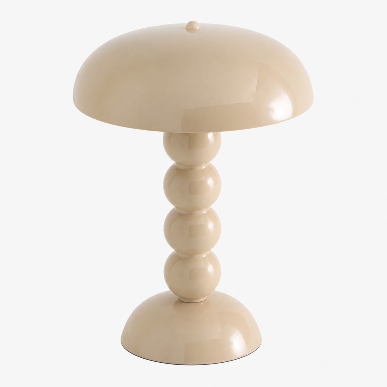 Modo LED Table Lamp – Orb-Stacked Base Mushroom Shade Perfect for Living Room or Bedroom