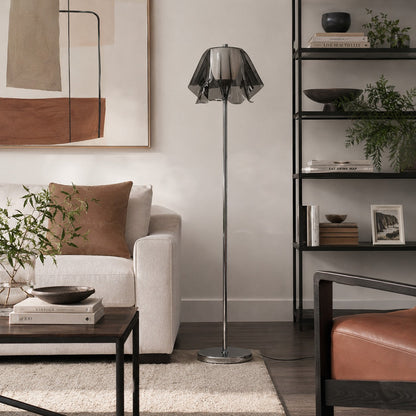 Bauhaus Acrylic Flower Floor Lamp for Living Rooms