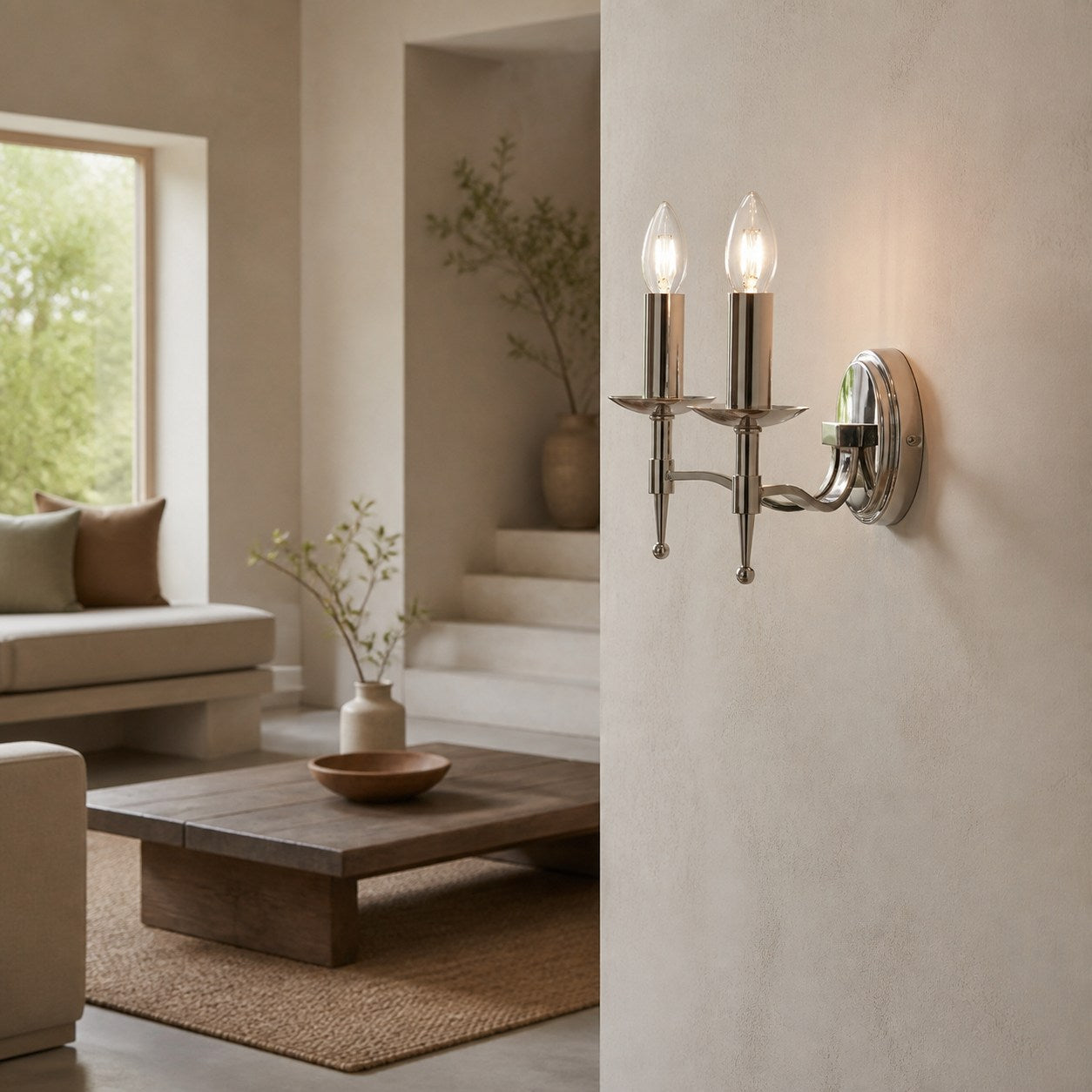Tela Classic Wandleuchte aus Metall – Elegante Wandleuchte, ideal für Flur oder Wohnzimmer