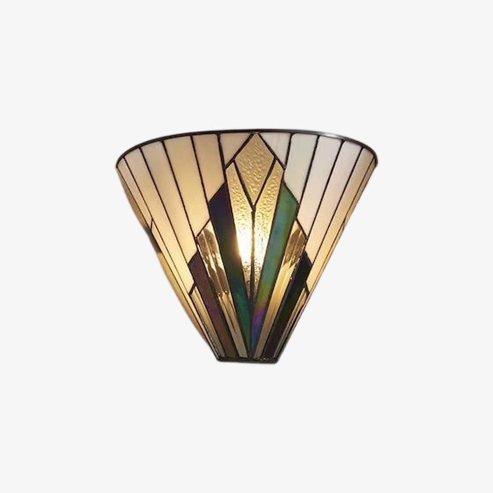 Astolyn Tiffany Artistic Glass Design Wall Lamp - Hallway Radiance