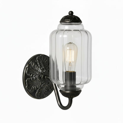 Eloise Glass Sconce - Vintage Milk Glass Wall Lamp