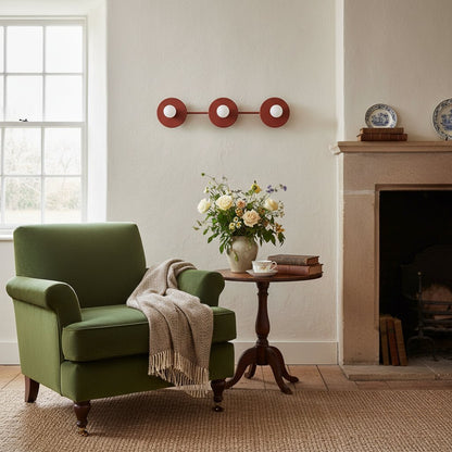 Radiro Globe Modern Spherical Glass Vanity Light – Minimalist 3-Light Fixture for Bathrooms