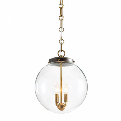 Sterling Minimalist Glass Pendant Collection - Vintage Brass Lighting Design