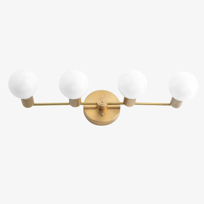 Glorica Glass Long Vanity Light - Modern Minimalist Wall Sconce Design
