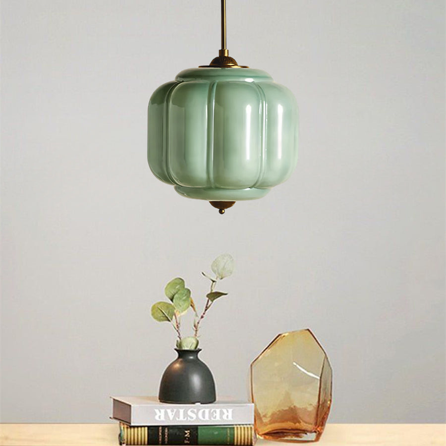 Eloise Glas Pendelleuchte - Vintage Pendelleuchte Esstisch