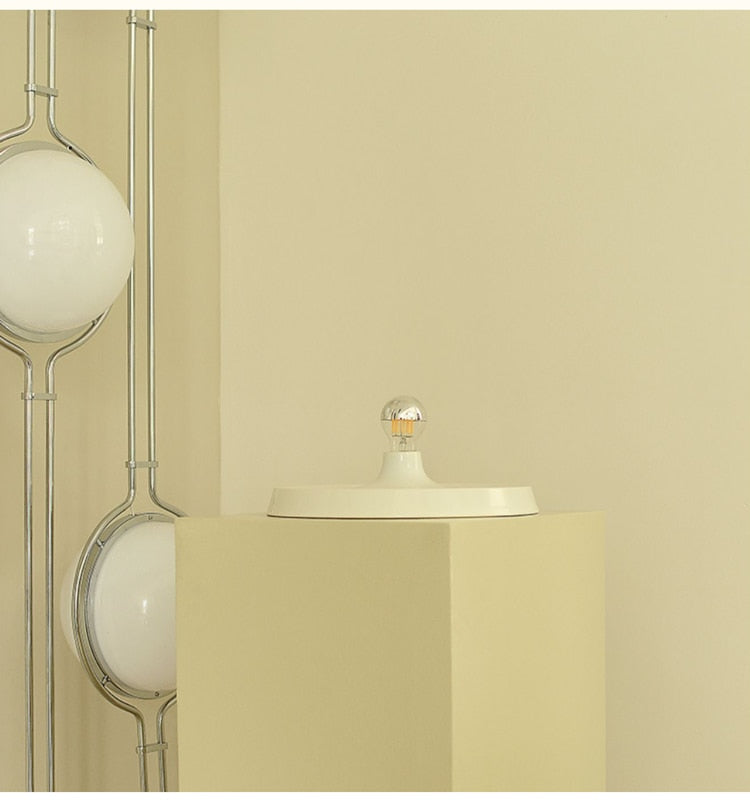 Mid Century Space Age Scheiben Wandleuchte