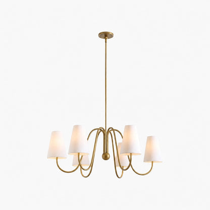 Serena Vintage Metal Chandelier - Multi-Arm Chandelier for Home Interior