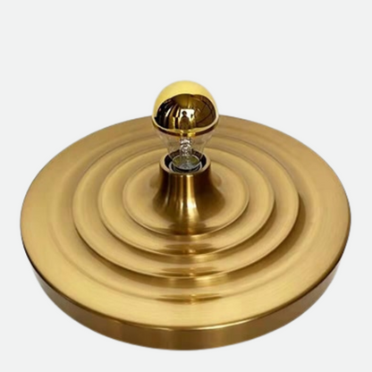Mid Century Space Age Scheiben Wandleuchte