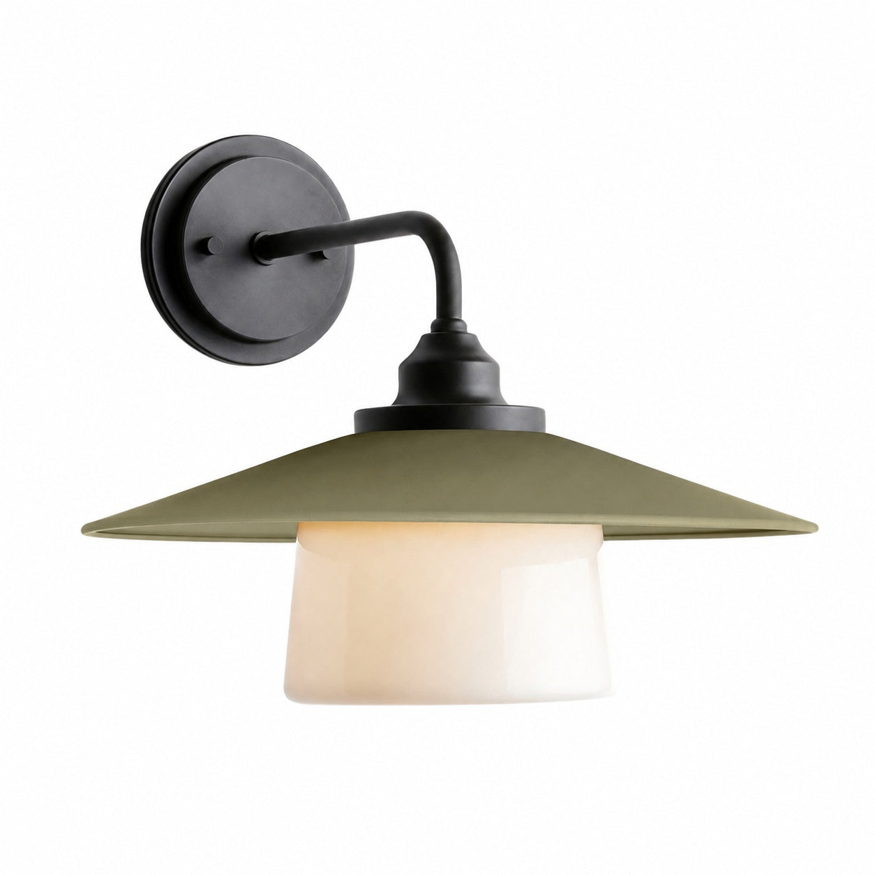 Cordax Wandleuchte im Utility-Stil – Metall und Glas für die Innen- und Außendekoration