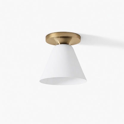 Conica Cone Flush Mount – Glas-Deckenleuchte für moderne Räume