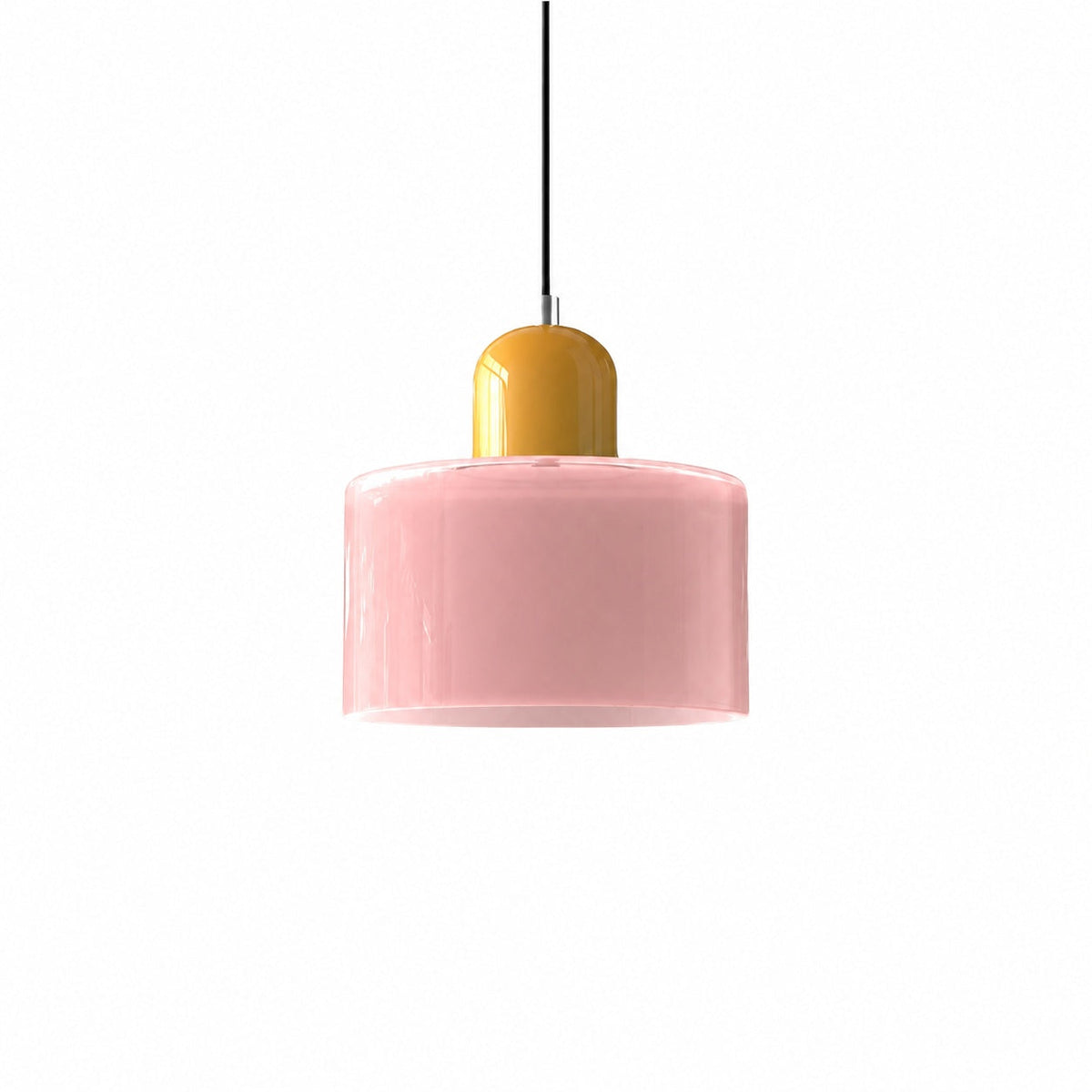 Morvella Sculptural Pendant Light – Refined Cylindrical Design Decorative Hanging Lamp N31