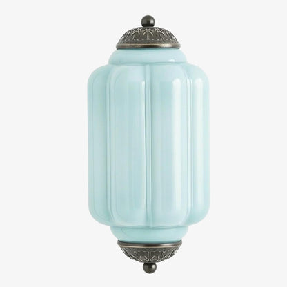 Eloise Brass Wall Sconce – Elegant Milk Glass Vintage Lighting