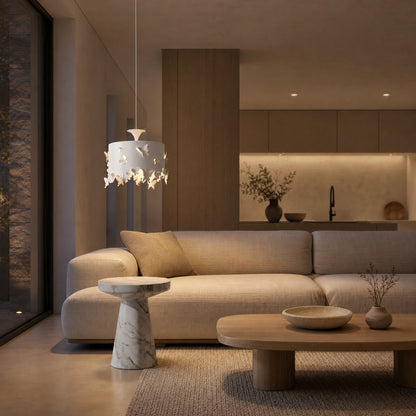 Alaria Design Pendant Lamp - Artistic Pendant Light with Ambient Shadow for Living Room
