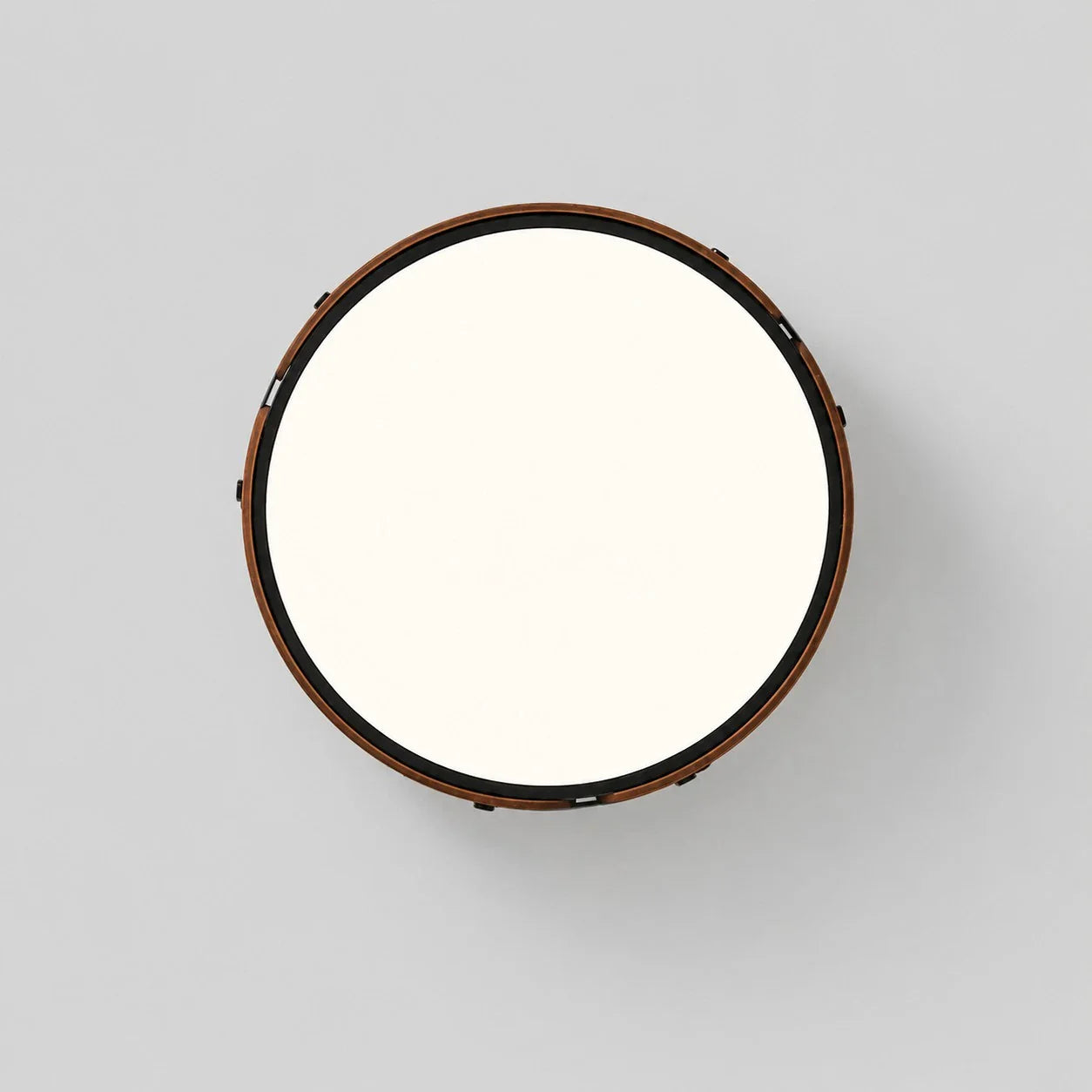 Walnut Full Spectrum Flush Mount Ceiling Light