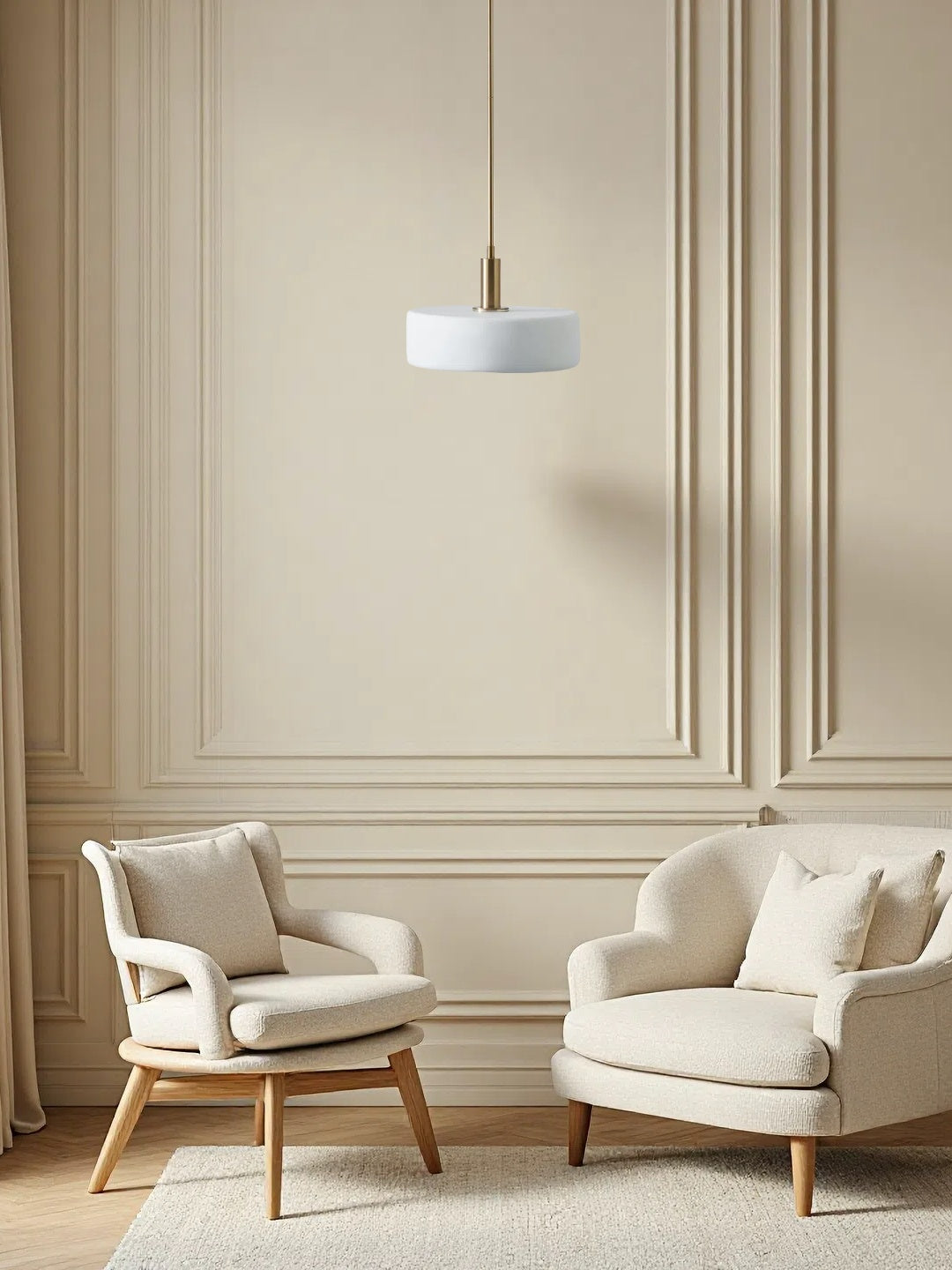 Modern Weiße Anders Porcelain Pendelleuchte