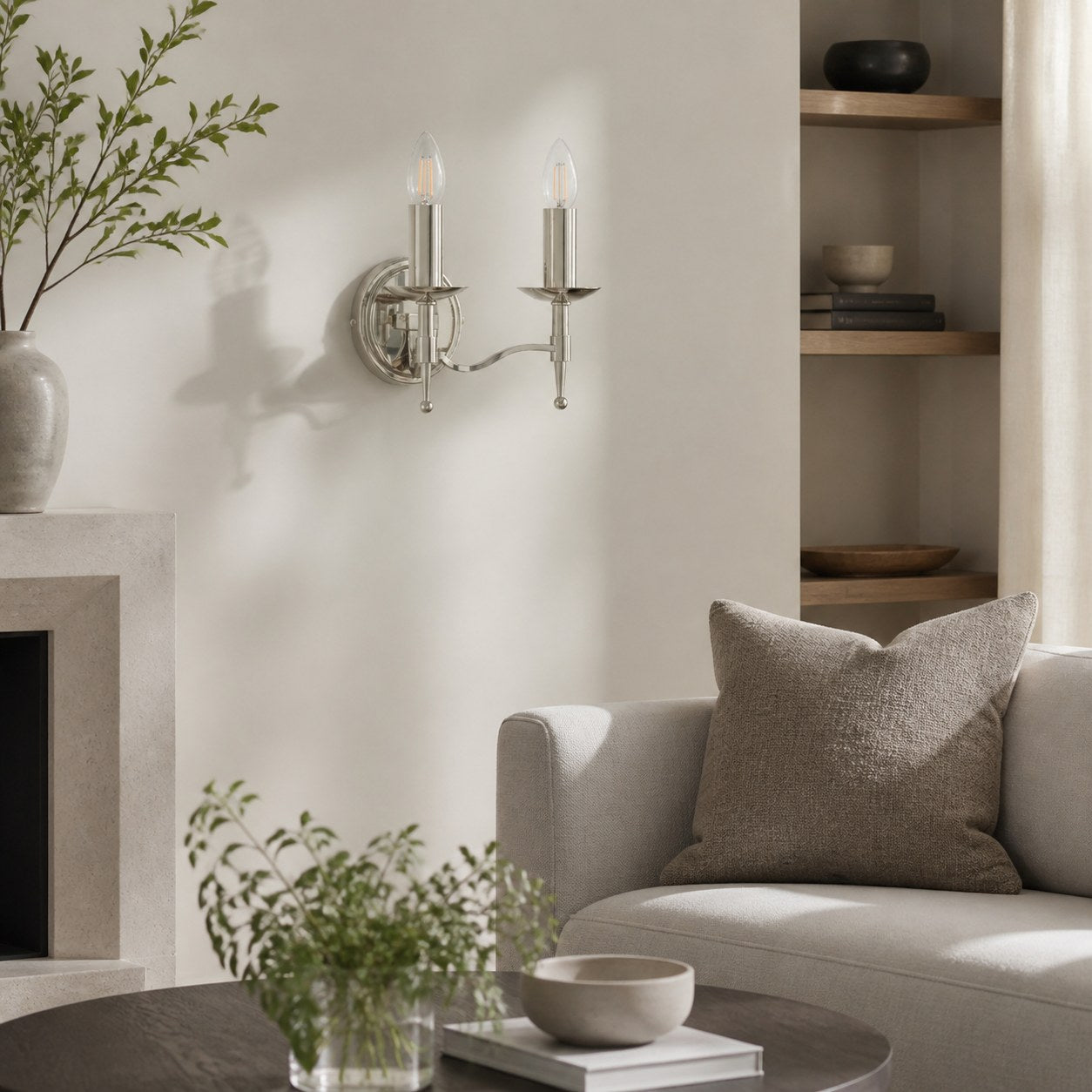 Tela Classic Wandleuchte aus Metall – Elegante Wandleuchte, ideal für Flur oder Wohnzimmer