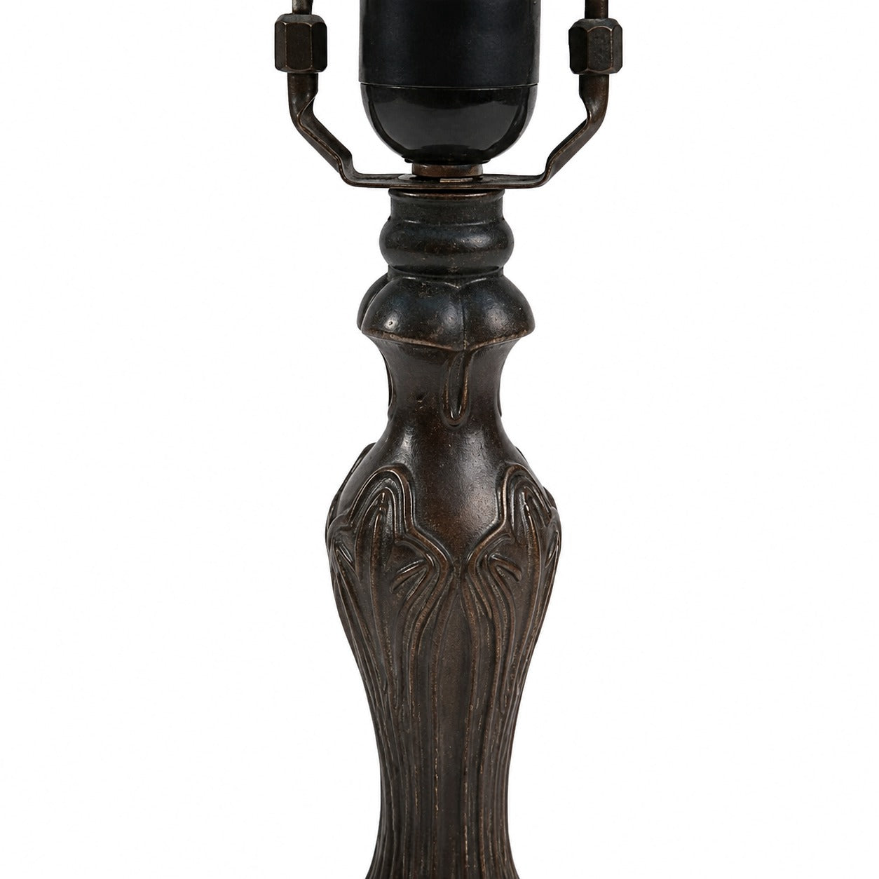 Vintage Tiffany stained glass table lamp