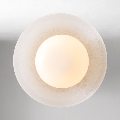 Elorina Sconce Wall Light - Textured Metal or Glass Shade