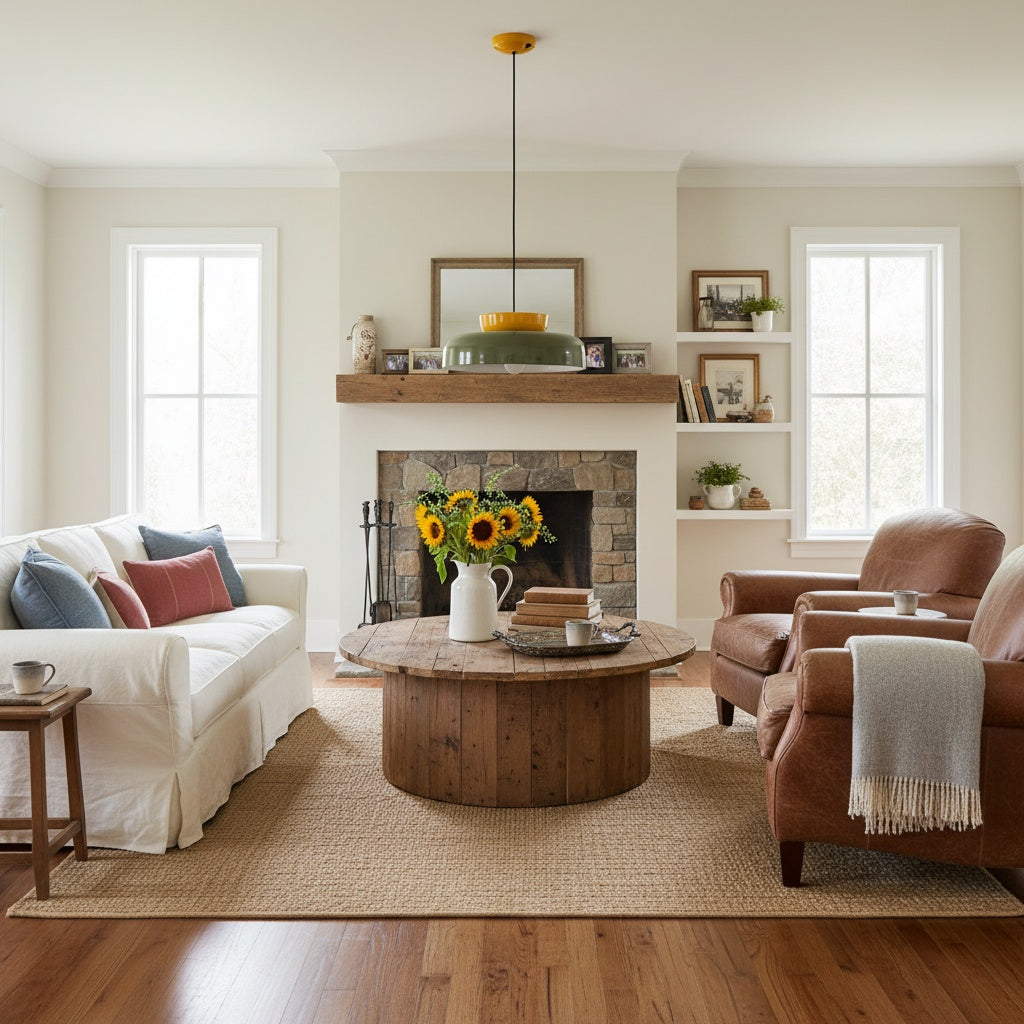 Fiesta Sculptural Bowl Pendant Lamp Nordic Style for Dining Table