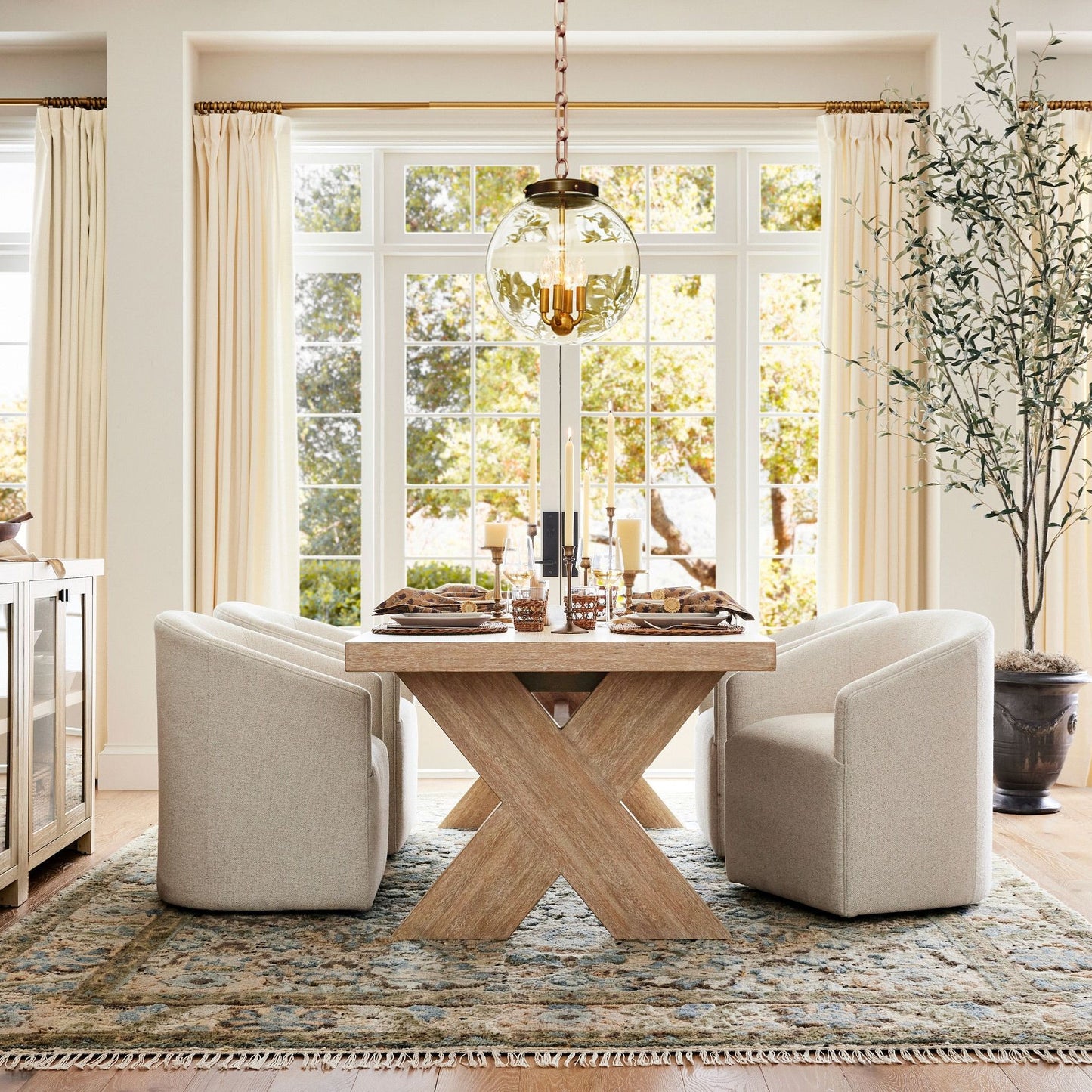 Sterling Minimalist Glass Pendant Collection - Vintage Brass Lighting Design